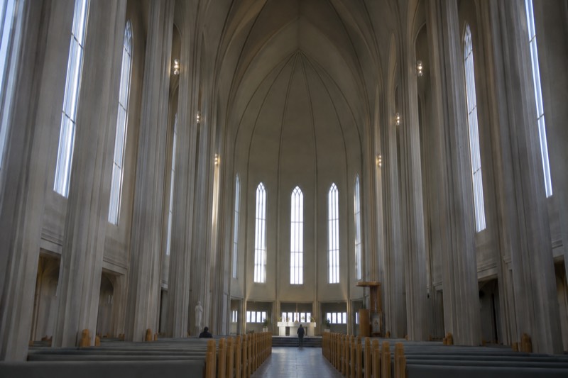 Hallgrímskirkja, the nave
