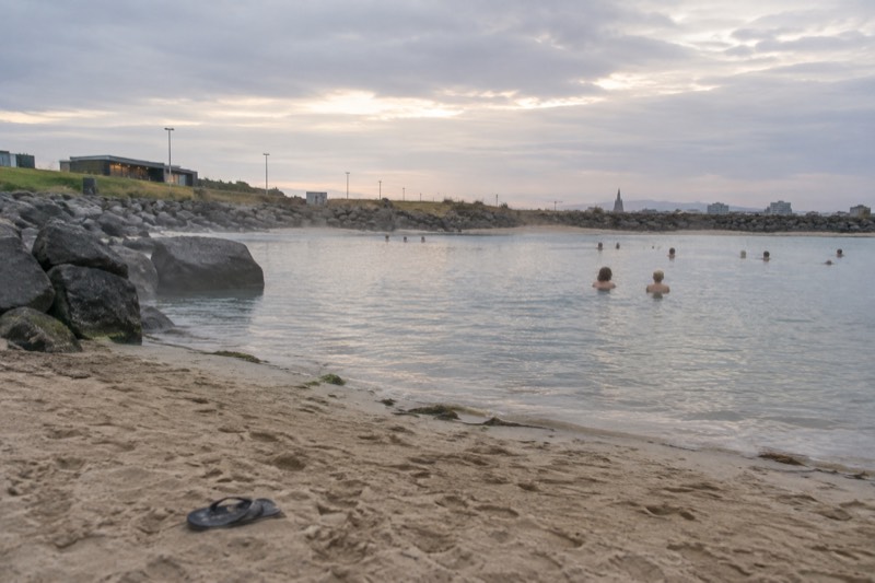 Nauthólsvík geothermal beach (Ylströndin)