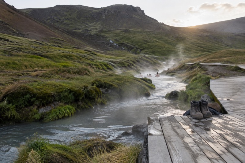 Reykjadalur hot river